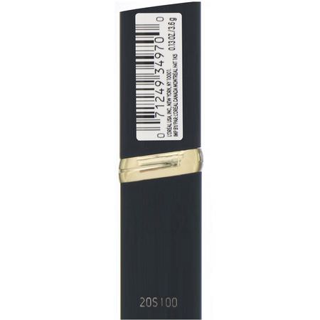 L'Oreal, Colour Riche Matte Lipstick, 712 Matte-Mandate, .13 oz (3.6 g):أحمر الشفاه, الشفاه