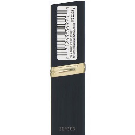 L'Oreal, Colour Riche Matte Lipstick, 808 Matte-Cademia, .13 oz (3.6 g):أحمر شفاه, شفاه