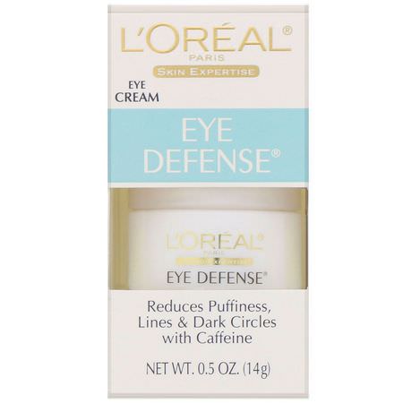 L'Oreal, Eye Defense Eye Cream, 0.5 fl oz (14 g):العلاجات, كريم العين
