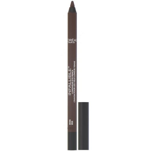 L'Oreal, Infallible Pro-Last Waterproof Pencil Eyeliner, 940 Brown, 0.042 fl oz (1.2 g) فوائد