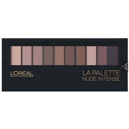 L'Oreal, La Palette, 112 Nude Intense, 0.62 oz (17.5 g):هدايا الماكياج, ظلال العي,ن
