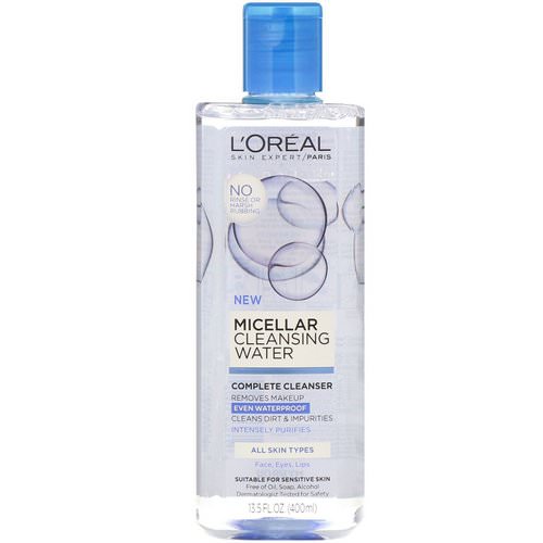 L'Oreal, Micellar Cleansing Water, All Skin Types, 13.5 fl oz (400 ml) فوائد