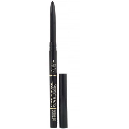 L'Oreal, Pencil Perfect Self-Advancing Eyeliner, 190 Carbon Black, 0.01 oz (280 mg) فوائد