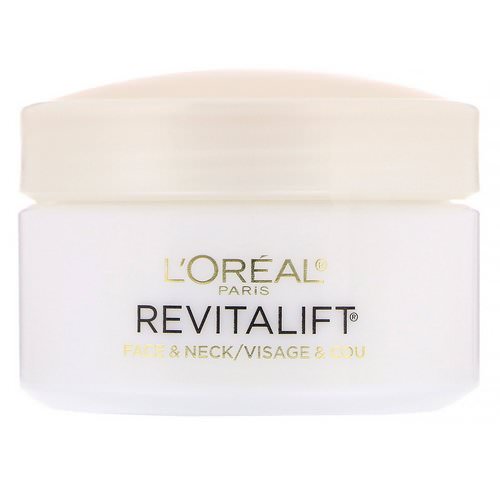 L'Oreal, Revitalift Anti-Wrinkle + Firming, Face & Neck Moisturizer, 1.7 oz (48 g) فوائد