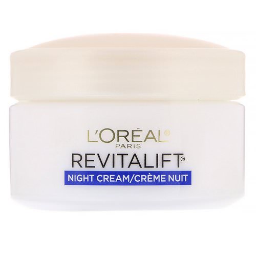L'Oreal, Revitalift Anti-Wrinkle + Firming, Night Moisturizer, 1.7 oz (48 g) فوائد