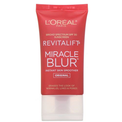 L'Oreal, Revitalift Miracle Blur, Instant Skin Smoother, Original, SPF 30, 1.18 fl oz (35 ml) فوائد