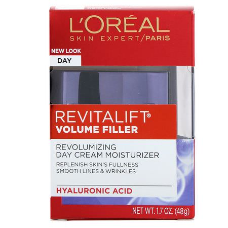 L'Oreal, Revitalift Volume Filler, Revolumizing Day Cream Moisturizer, 1.7 oz (48 g):مرطب ال,جه, العناية بالبشرة