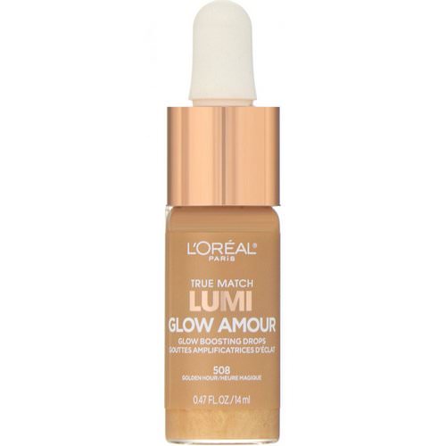 L'Oreal, True Match Lumi Glow Amour, 508 Golden Hour, 0.47 fl oz (14 ml) فوائد