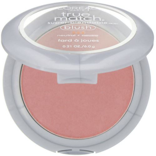 L'Oreal, True Match Super-Blendable Blush, N5-6 Apricot Kiss, 0.21 oz (6 g) فوائد