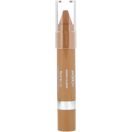 L'Oreal, True Match Super-Blendable Crayon Concealer, N6-7-8 Neutral Medium/Deep, .1 oz (2.8 g):خافي العي,ب, ال,جه