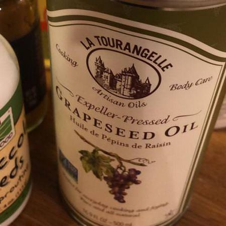 La Tourangelle, Expeller-Pressed Grapeseed Oil, 16.9 fl oz (500 ml)