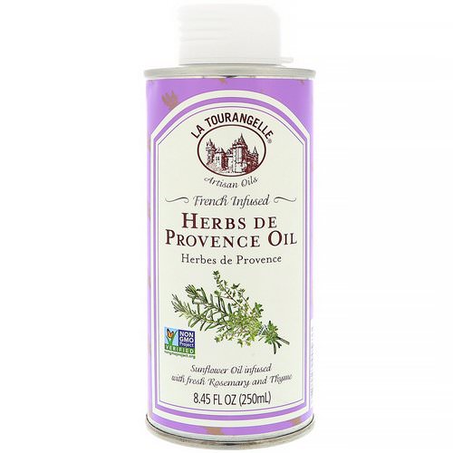 La Tourangelle, French Infused Herbs De Provence Oil, 8.45 fl oz (250 ml) فوائد