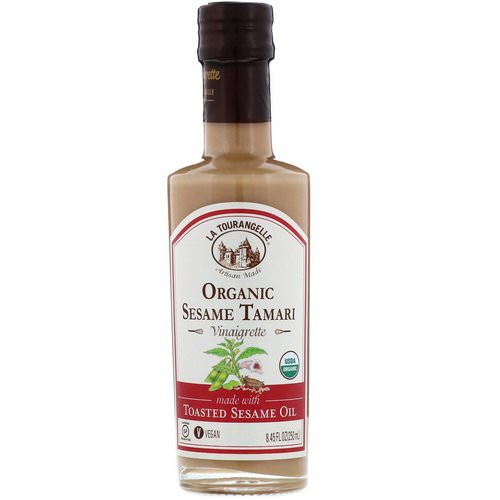 La Tourangelle, Organic Vinaigrette, Sesame Tamari, 8.45 fl oz (250 ml) فوائد