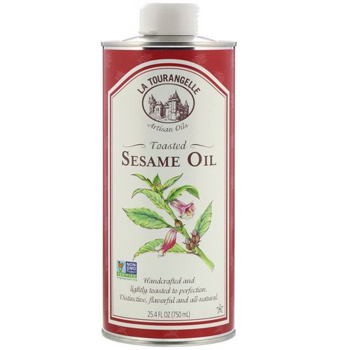 La Tourangelle, Toasted Sesame Oil, 25.4 fl oz (750 ml) فوائد