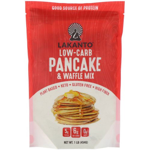Lakanto, Low-Carb Pancake & Waffle Mix, 1 lb (454 g) فوائد