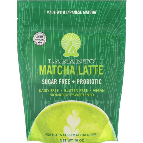 Lakanto, Matcha Latte Drink Mix, 10 oz فوائد