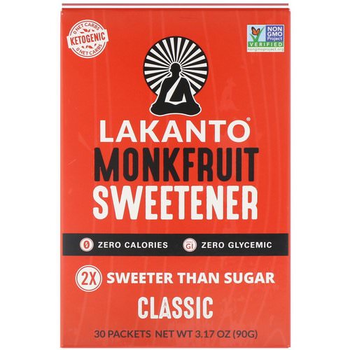 Lakanto, Monkfruit Sweetener, Classic, 3.17 oz (90 g) فوائد