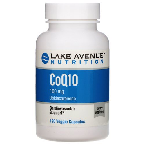 Lake Avenue Nutrition, CoQ10, USP Grade, 100 mg, 120 Veggie Capsules فوائد