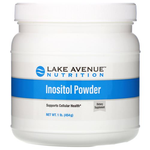 Lake Avenue Nutrition, Inositol Powder, Unflavored, 16 oz (454 g) فوائد