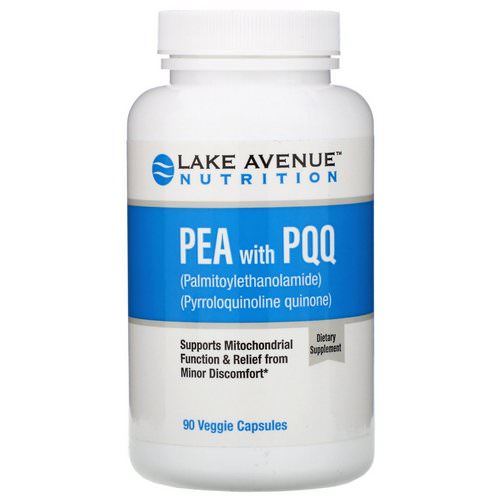 Lake Avenue Nutrition, PEA (Palmitoylethanolamide) with PQQ, 90 Veggie Capsules فوائد