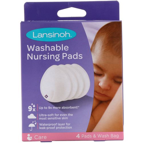 Lansinoh, Washable Nursing Pads, 4 Pads & Wash Bag فوائد
