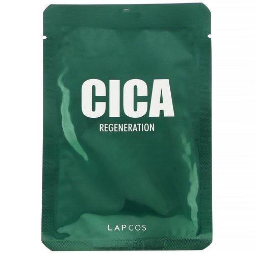 Lapcos, Cica Sheet Mask, Regeneration, 1 Sheet, 1.01 fl oz (30 ml) فوائد