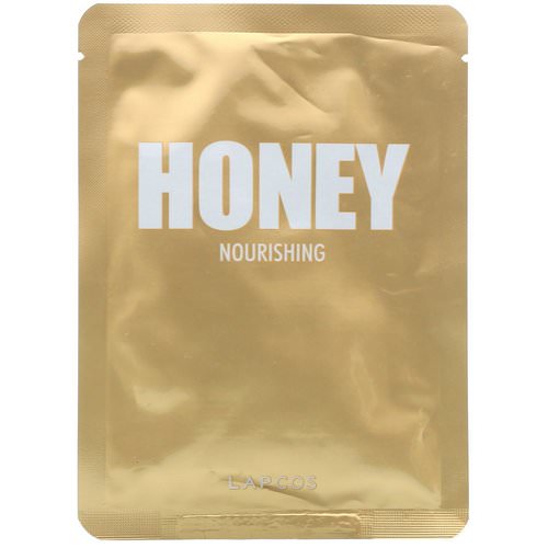 Lapcos, Honey Sheet Mask, Nourishing, 1 Mask, 0.91 fl oz (27 ml) فوائد
