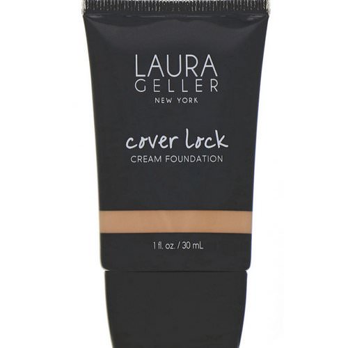 Laura Geller, Cover Lock, Cream Foundation, Fair, 1 fl oz (30 ml) فوائد