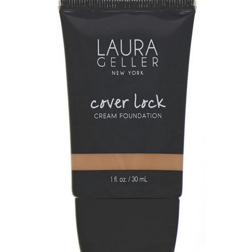 Laura Geller, Cover Lock, Cream Foundation, Medium, 1 fl oz (30 ml) فوائد