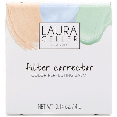 Laura Geller, Filter Corrector, Color Perfecting Balm, 0.14 oz (4 g):خافي العي,ب, ال,جه