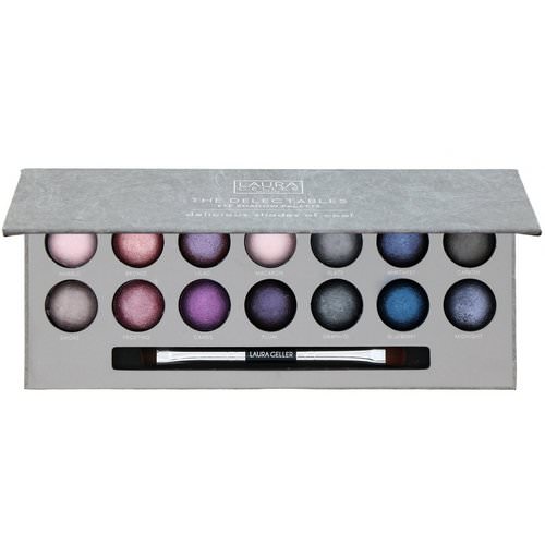 Laura Geller, The Delectables Eye Shadow Palette, Delicious Shades of Cool, 14 Well Palette فوائد