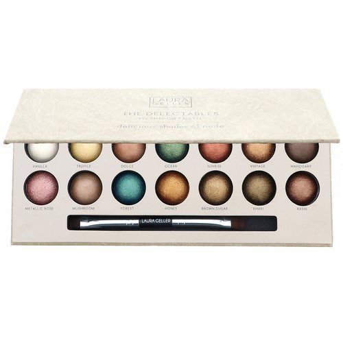 Laura Geller, The Delectables Eye Shadow Palette, Delicious Shades of Nude, 14 Well Palette فوائد