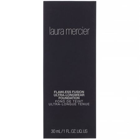Laura Mercier, Flawless Fusion, Ultra-Longwear Foundation, 5N2 Hazelnut, 1 fl oz (30 ml):Foundation, وجه