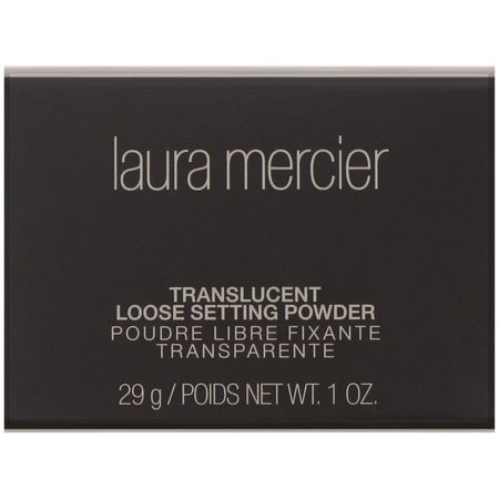 Laura Mercier, Loose Setting Powder, Translucent, 1 oz (29 g):رذاذ الإعداد, المسح,ق