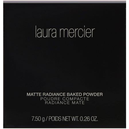 Laura Mercier, Matte Radiance Baked Powder, Highlight-01, 0.26 oz (7.50 g):تمييز,جه