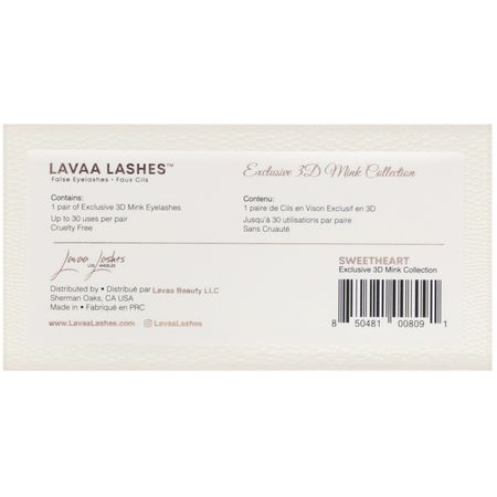 Lavaa Lashes Eyelashes - الرم,ش, العي,ن, المكياج