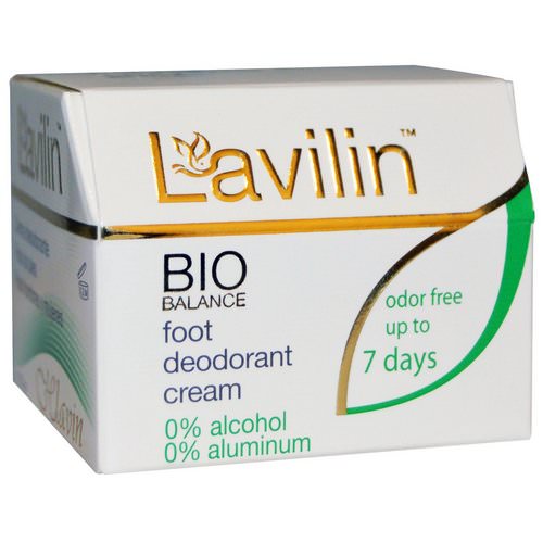 Lavilin, Bio Balance, Foot Deodorant Cream for Men and Women, 12.5 g فوائد