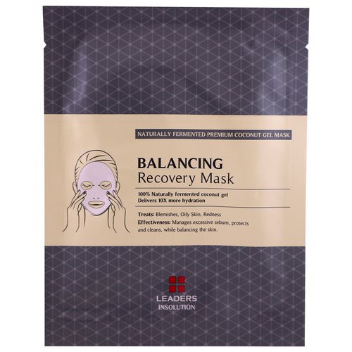 Leaders, Coconut Gel Balancing Recovery Mask, 1 Mask, 30 ml فوائد