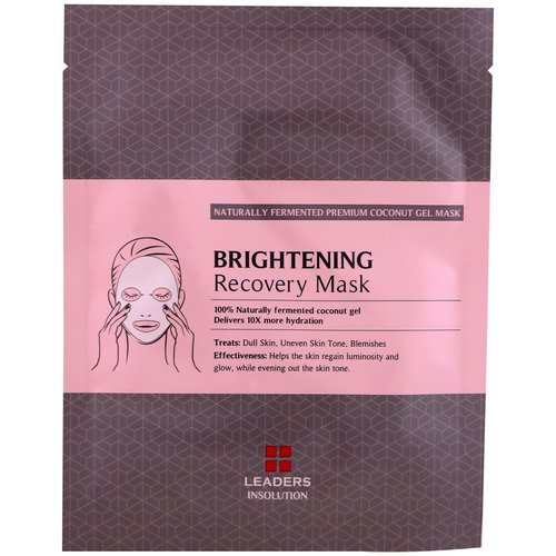 Leaders, Coconut Gel Brightening Recovery Mask, 1 Mask, 30 ml فوائد