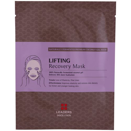 Leaders, Coconut Gel Lifting Recovery Mask, 1 Mask, 30 ml فوائد