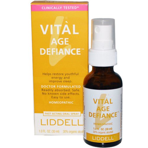Liddell, Vital Age Defiance, Oral Spray, 1.0 fl oz (30 ml) فوائد