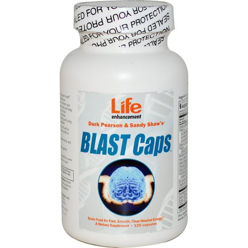 Life Enhancement, Blast Caps, 120 Capsules فوائد