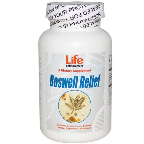 Life Enhancement, Boswell Relief, 90 Capsules فوائد