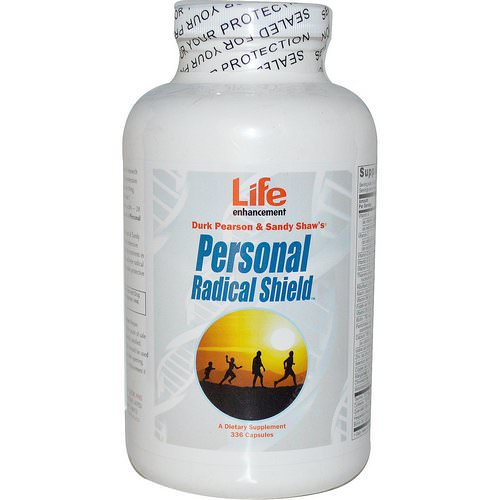 Life Enhancement, Durk Pearson & Sandy Shaw's, Personal Radical Shield, 336 Capsules فوائد