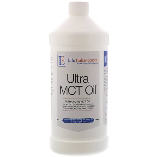 Life Enhancement, Utra Pure MCT Oil, 32 fl oz(0.95L) فوائد