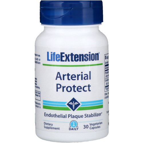 Life Extension, Arterial Protect, 30 Vegetarian Capsules فوائد