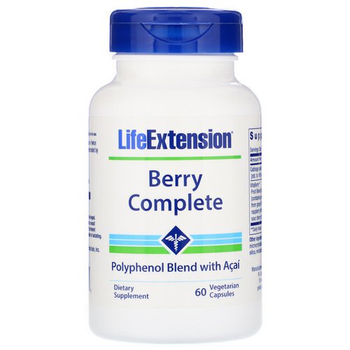 Life Extension, Berry Complete, 60 Vegetarian Capsules فوائد