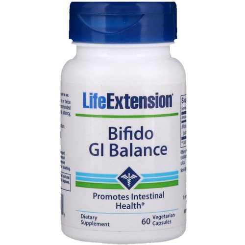 Life Extension, Bifido GI Balance, 60 Vegetarian Capsules فوائد