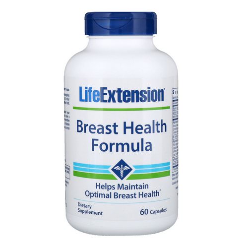 Life Extension, Breast Health Formula, 60 Capsules فوائد