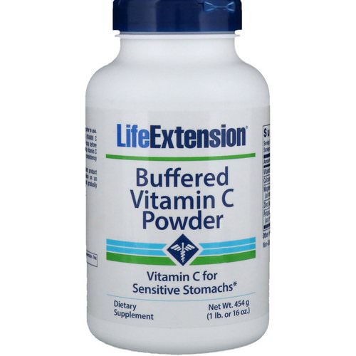 Life Extension, Buffered Vitamin C Powder, 16 oz (454 g) فوائد